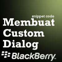 Membuat Custom Dialog (Ok dan Cancel) Membuat Custom Dialog (Ok dan Cancel)